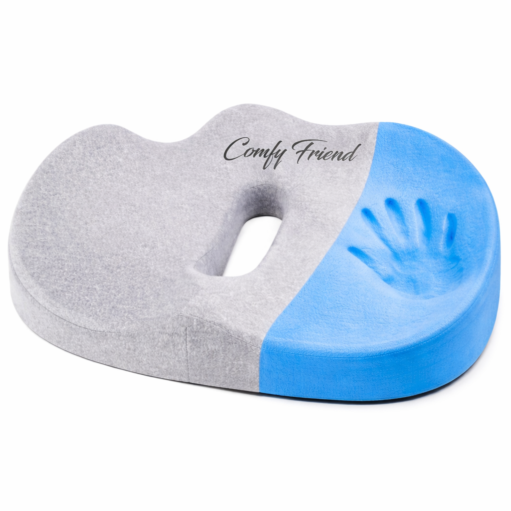 ComfyFriend gel memory foam seat cushion