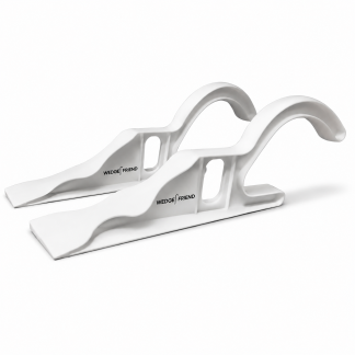 Wedge Friend mattress lifter and sheet tucking tool from The Friend Brand